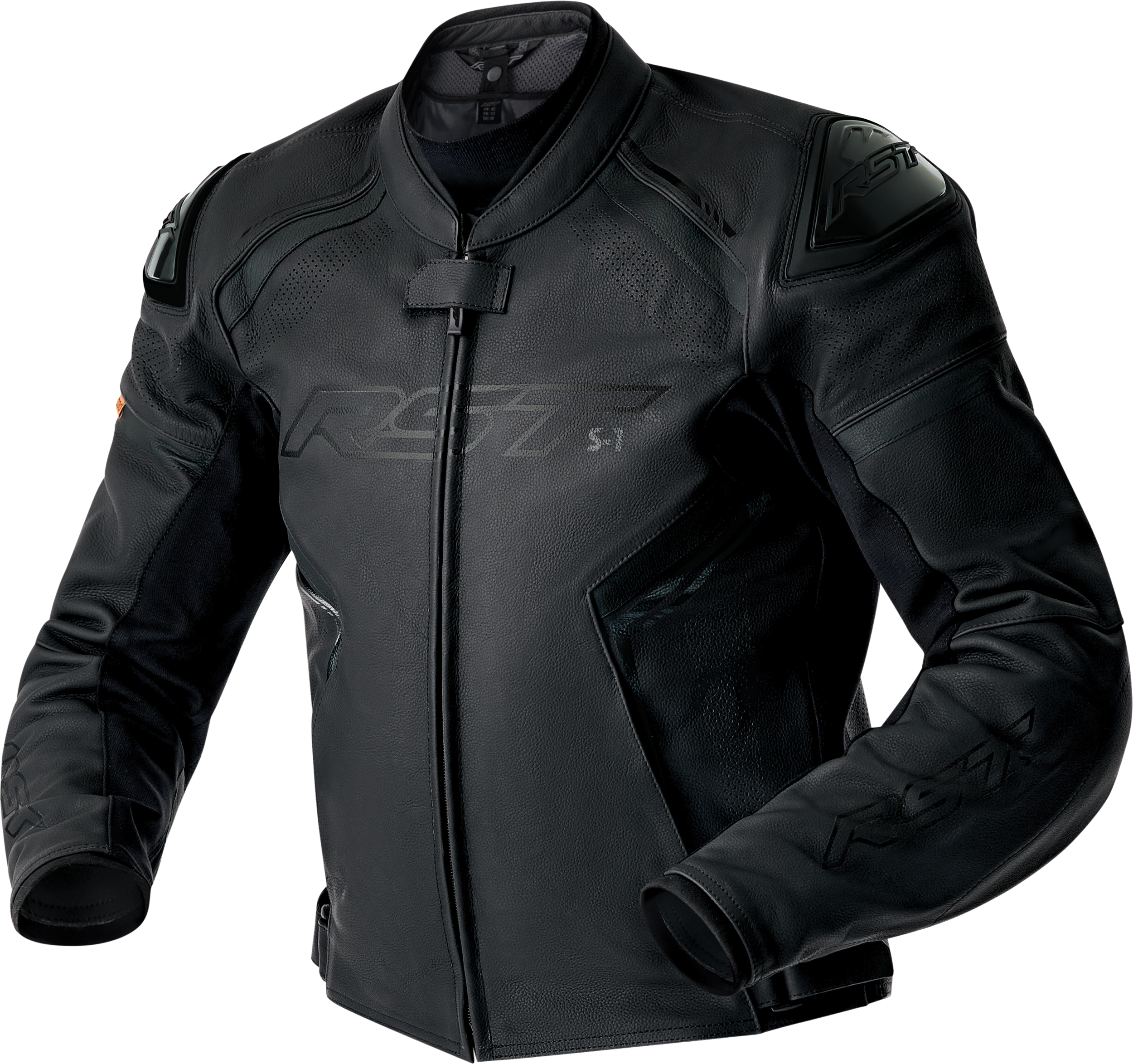 RST S1 D3o Leather Jacket Black 4x 556-3605052