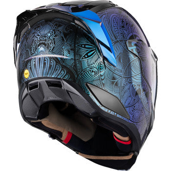 ICON Ultraflite™ Helmet - Opal Mandala - MIPS® - Blue - 2XL 0101-18699
