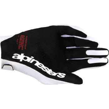 ALPINESTARS Supertech MX Gloves - White/Black/Fire Red - Large 3560526-2063-L