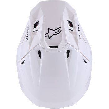 ALPINESTARS SM7 Helmet - Solid - Gloss White - XL 8301426-2180-XL