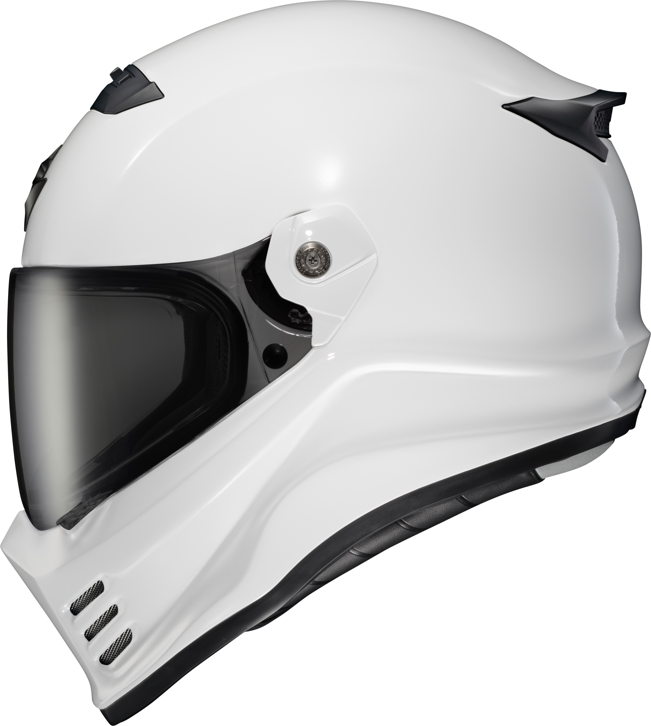 Covert Fx Full Face Helmet Gloss White Lg