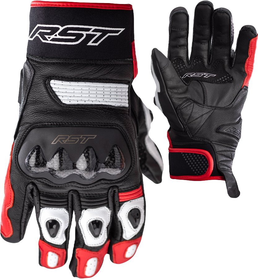 RST Freestyle 2 Ce Glove Black/Red/White Lg 556-2671210
