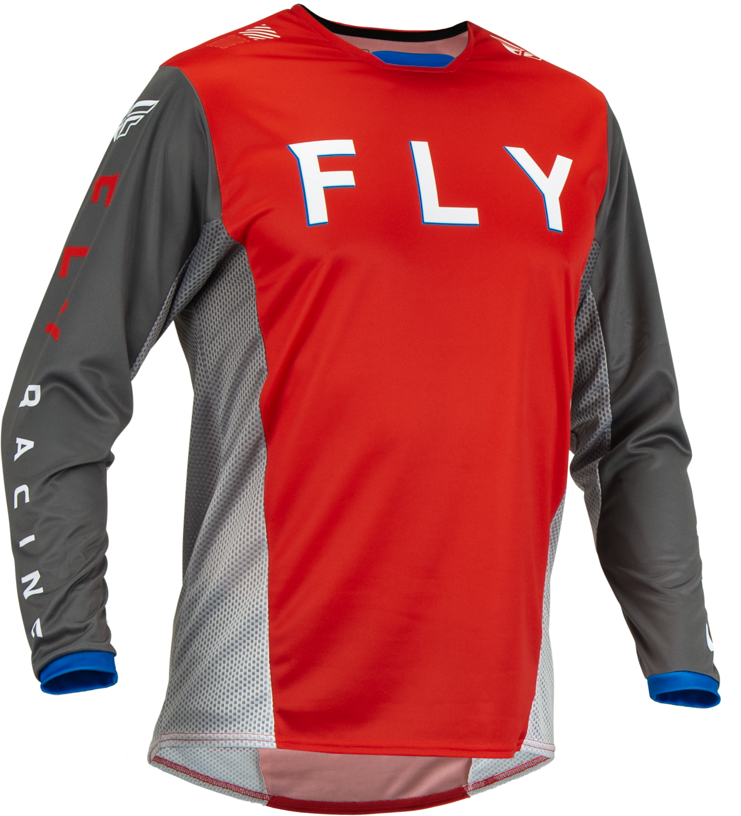 Fly Racing Kinetic Kore Jersey Red/Grey Md 376-424M