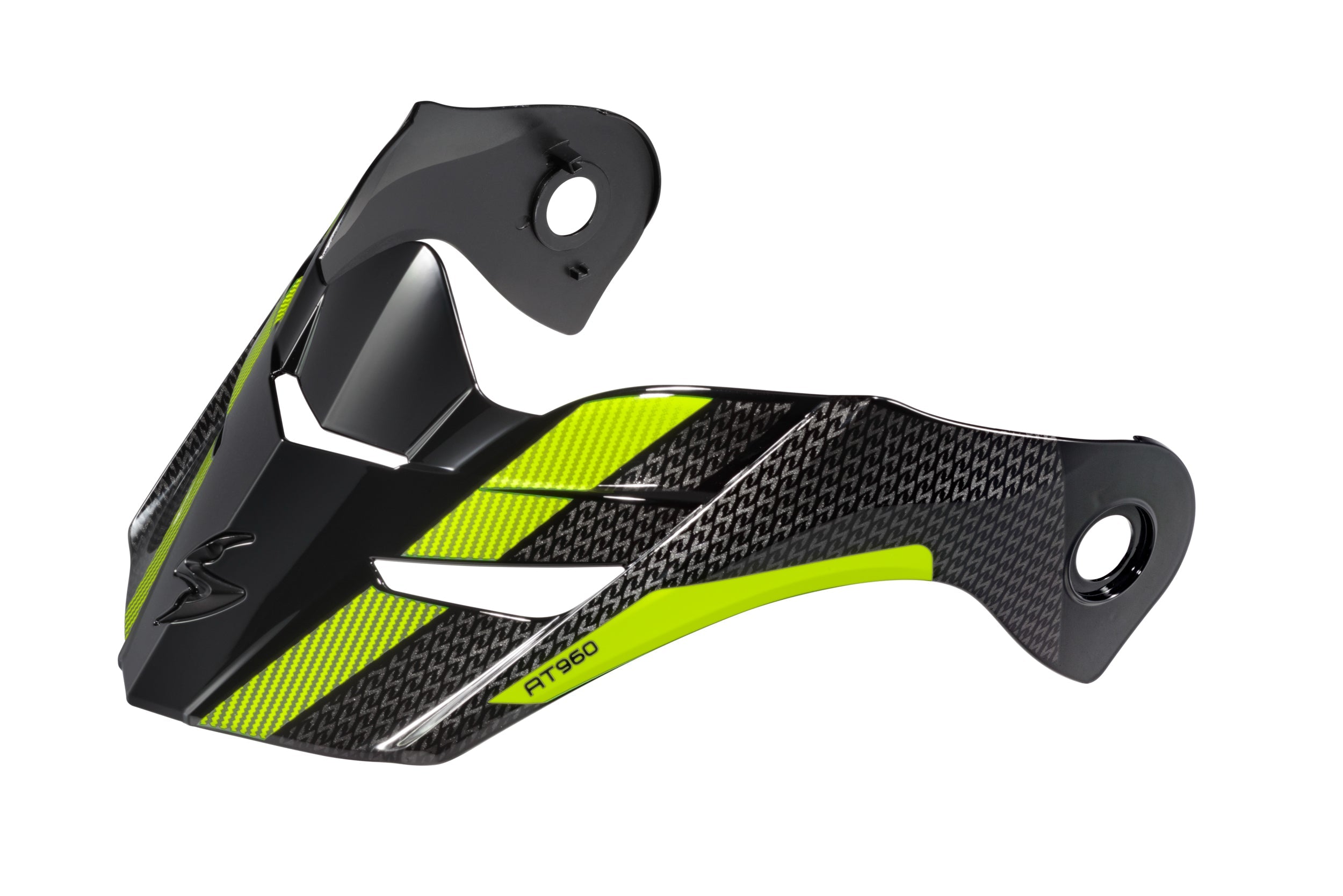 Exo-At960 Peak Visor Hicks Black/Hi-Vis