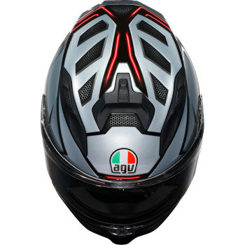 AGV Hlmt K7 Jaeger Bk/Sv Xl 2118399004-005-XL