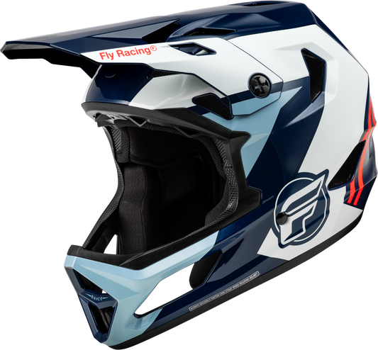 Fly Racing Rayce Bicycle Helmet Red/White/Blue Xs 73-3612XS