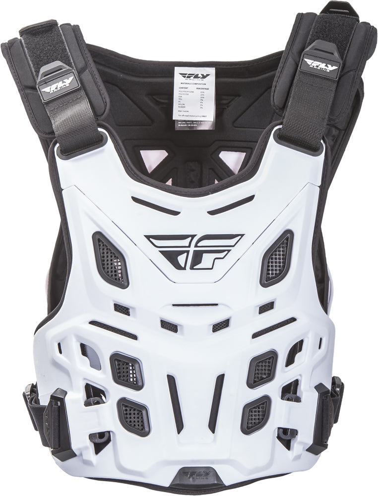 Fly Racing Ce Revel Race Roost Guard White 36-16050