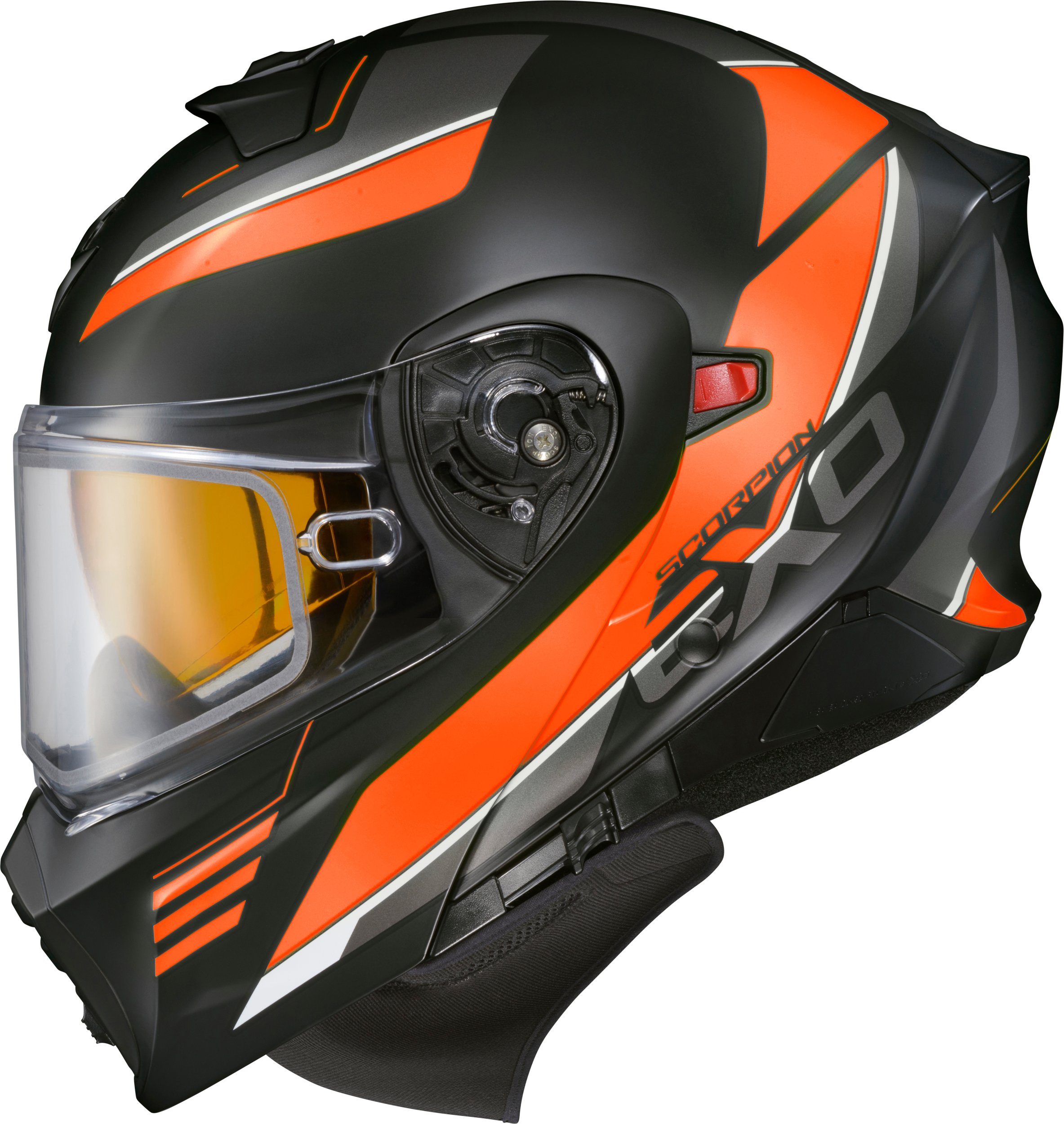 Exo-Gt930 Cold Weather Helmet Modulus Orange Md (Electric)