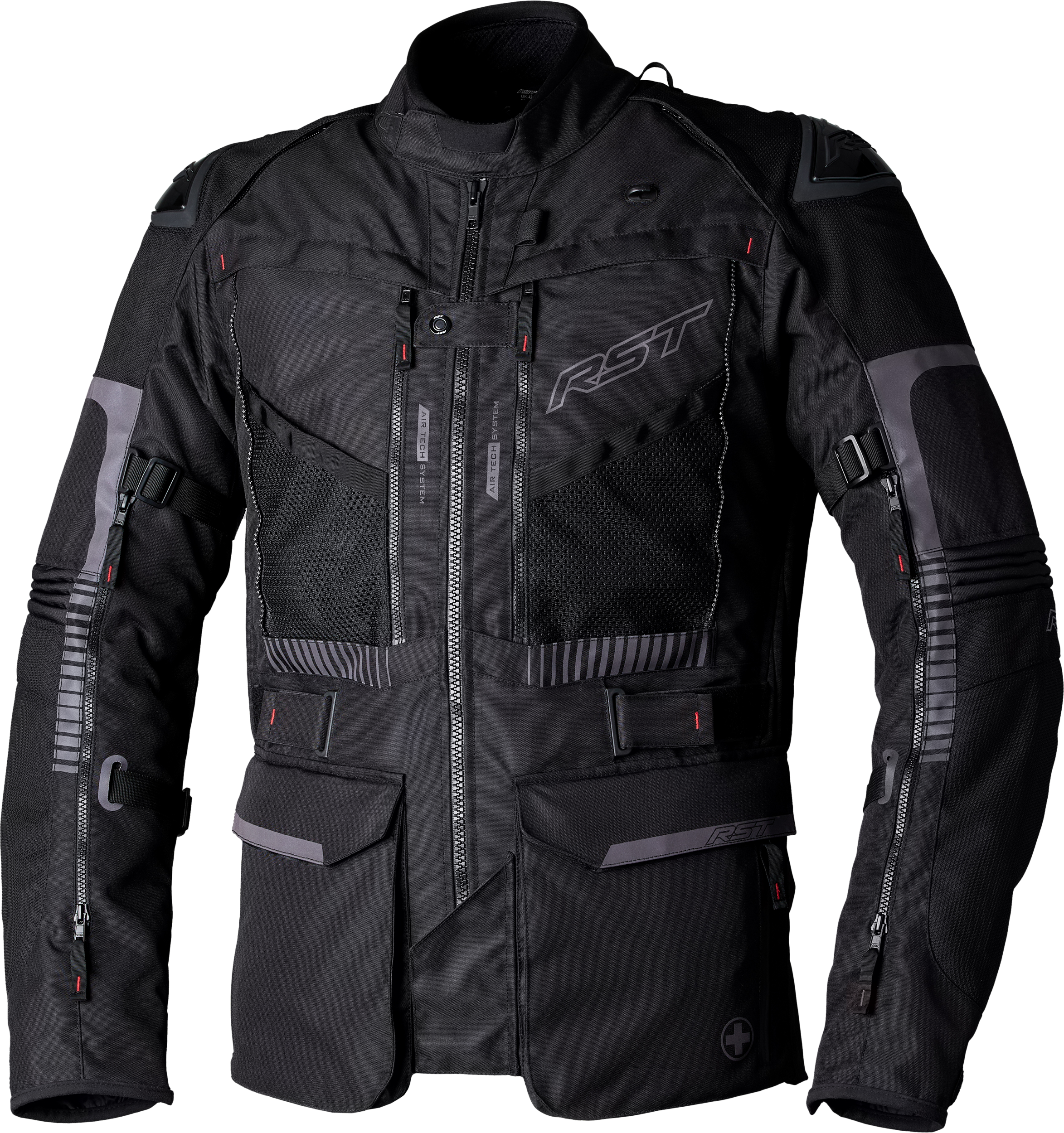 RST Pro Series Ranger Ce Jacket Black/Black Textile Xl 556-3236046