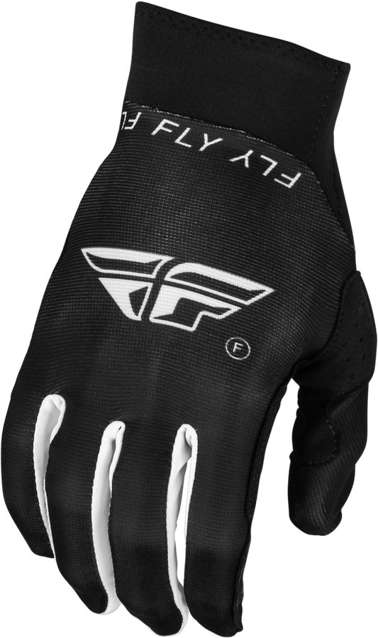 Fly Racing Pro Lite Gloves Black/White Xl 377-040X