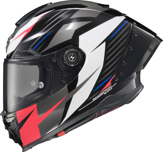 Apex Exo-Warp Full Face Helmet Dilithium Blk/Red/Wht/Blue Sm