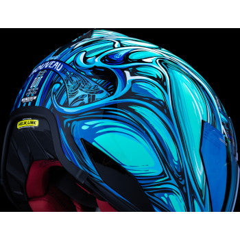 ICON Domain™ Helmet - Nouveau - Blue - Small 0101-18531