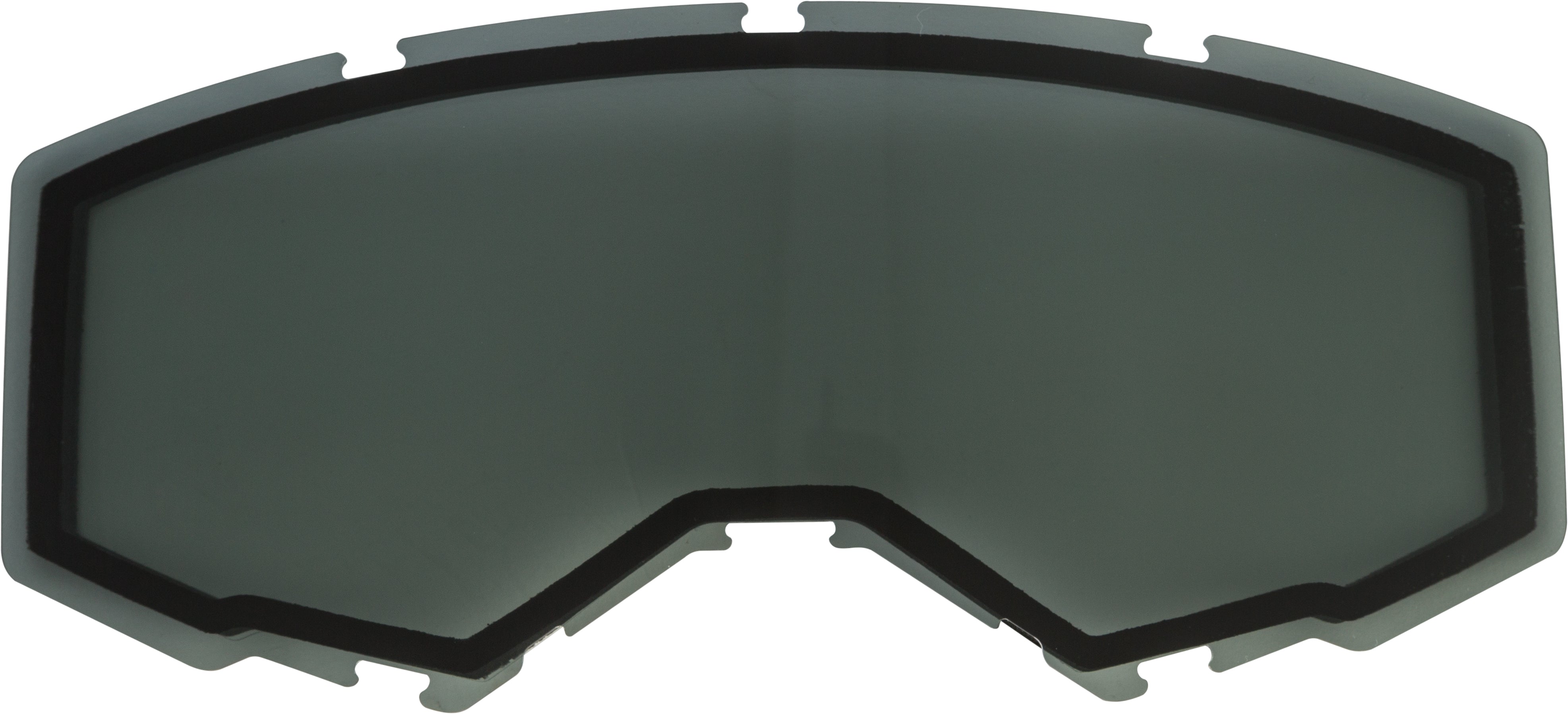 Fly Racing Dual Lens W/O Vents Adult Polarized Smoke 37-5447