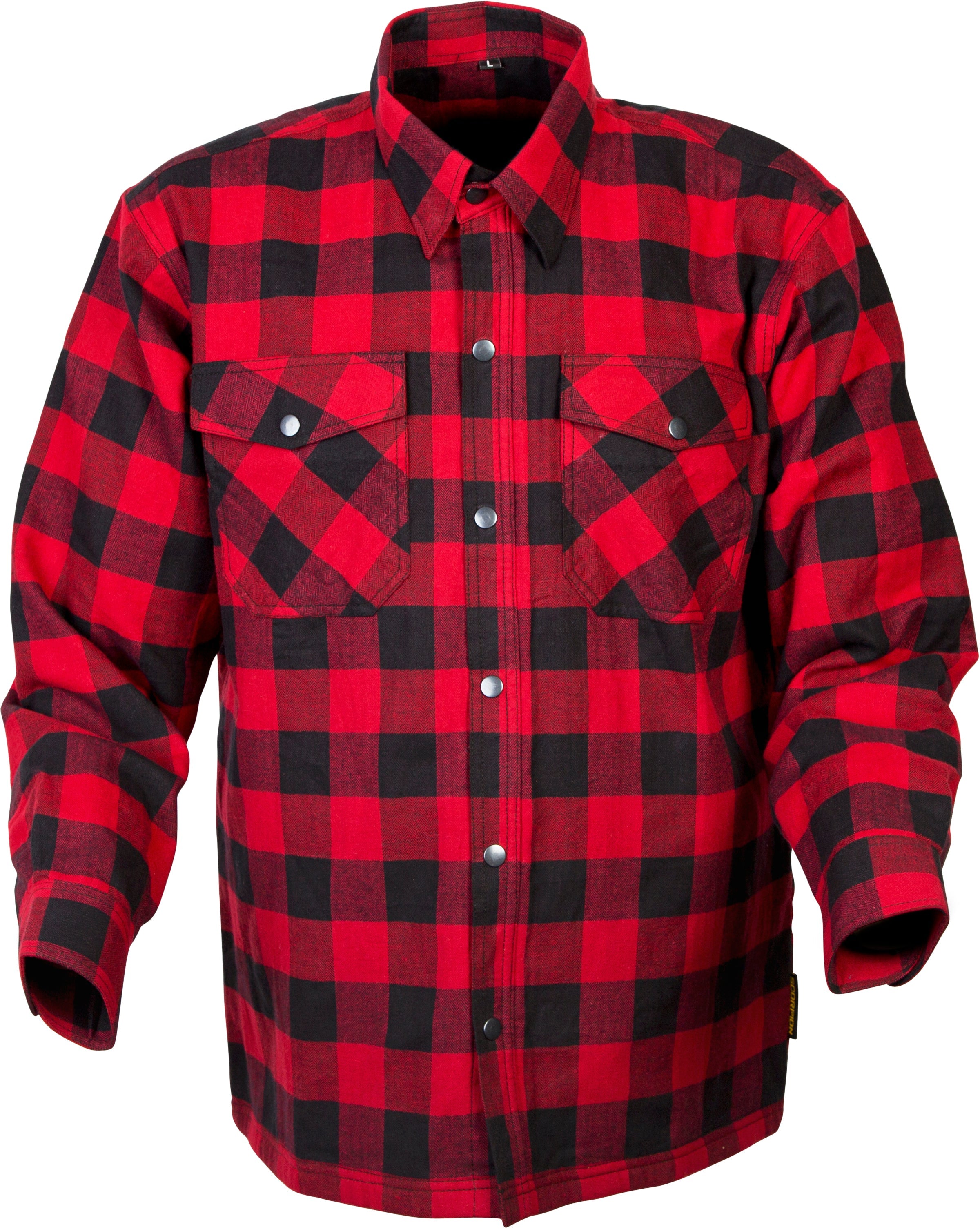 Covert Moto Flannel Red/Black Sm