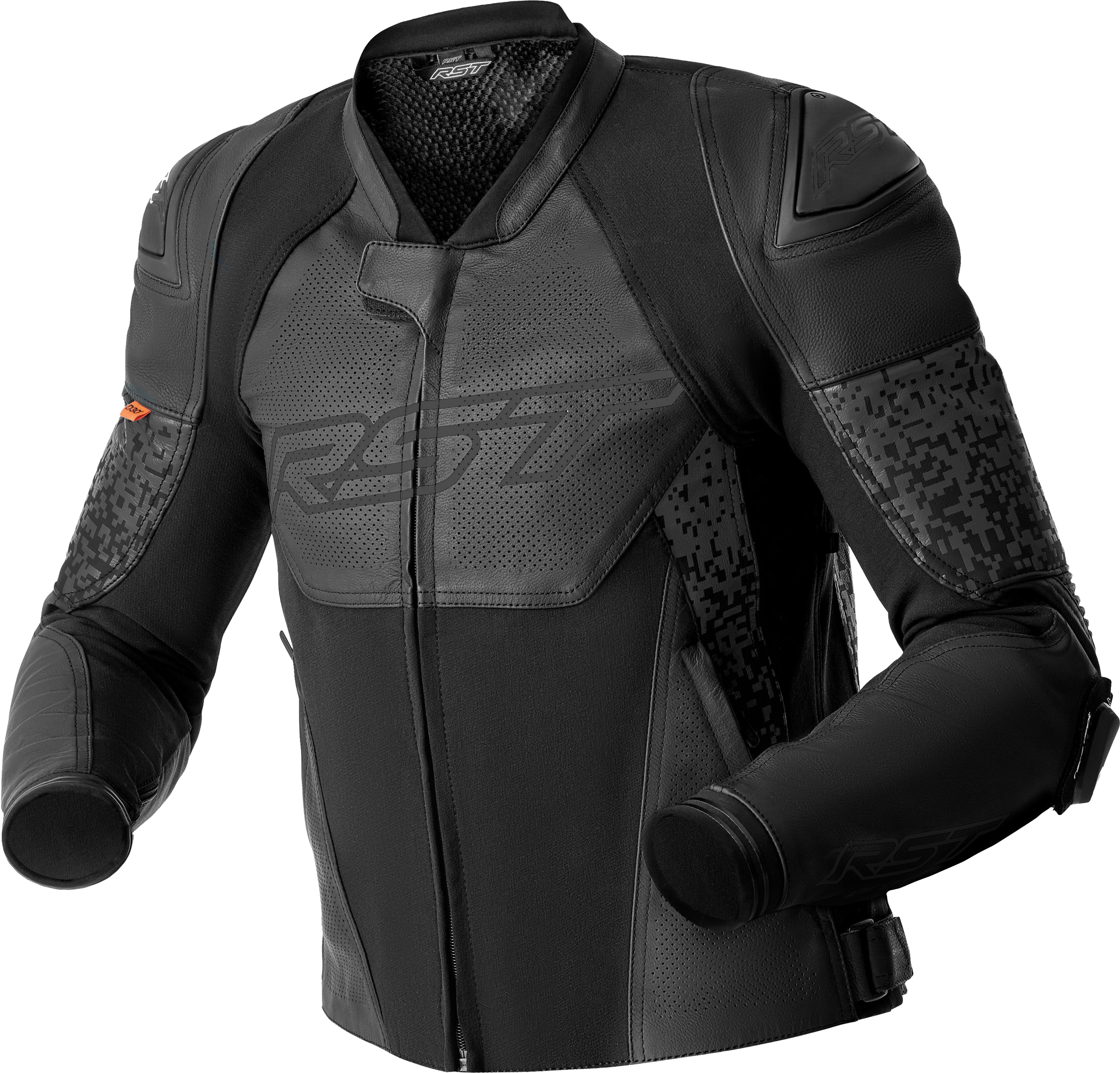 RST Ps Supersport-K D3o Jacket Black Leather 3x 556-3648050
