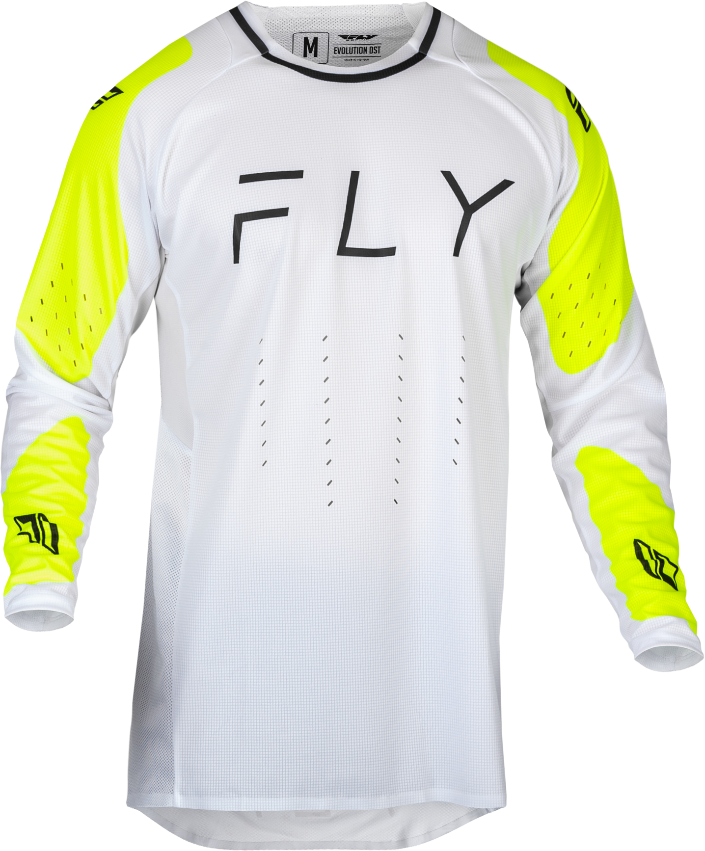 Fly Racing Evolution Dst Jersey White/Hi-Vis Xl 377-123X
