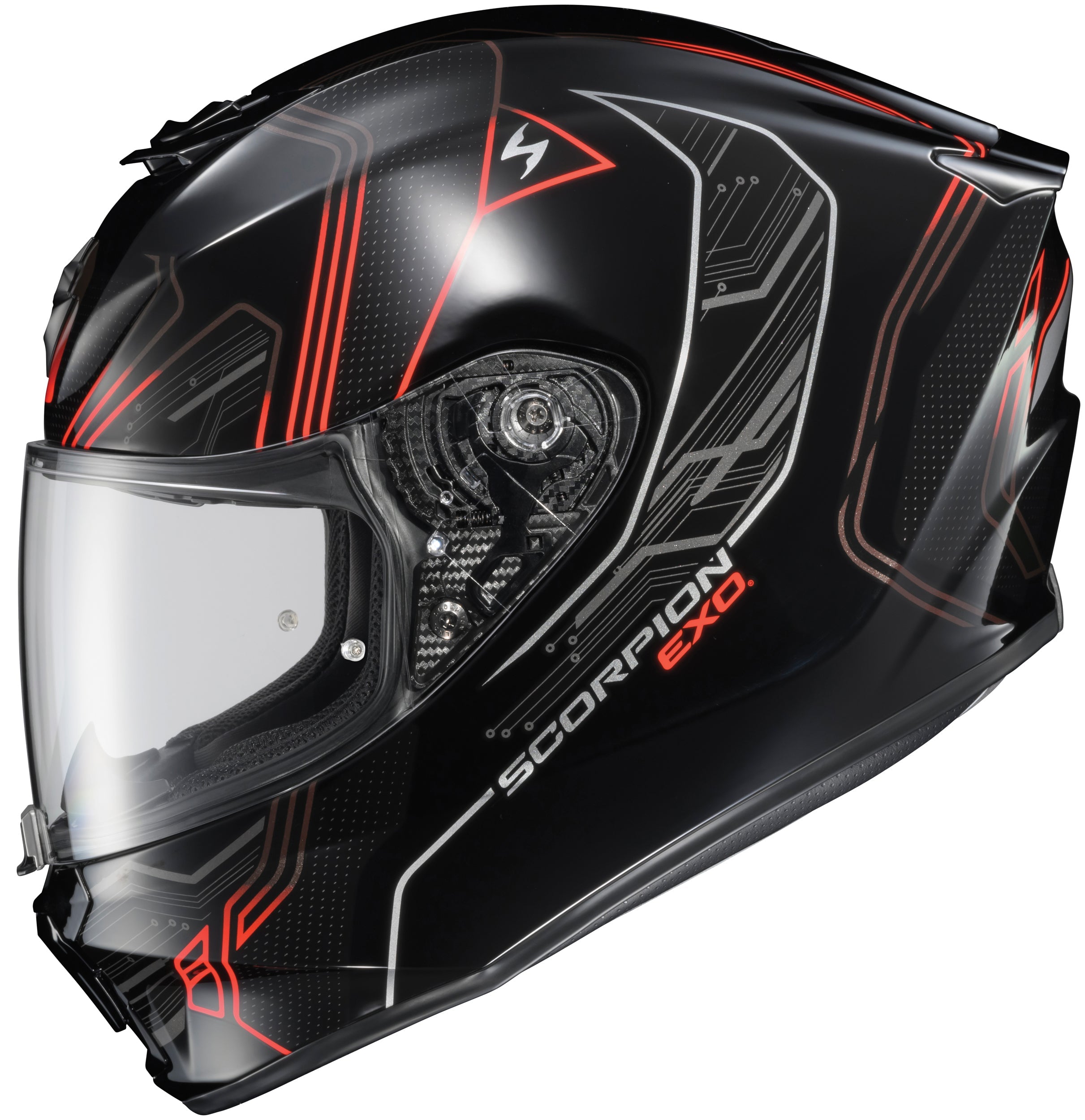 Exo-R330 Full-Face Helmet Bendr Red Md