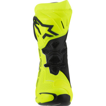 ALPINESTARS Supertech R Vented Boots - Fluorescent Yellow/Black - US 9.5 / EU 44 2220121-551-44