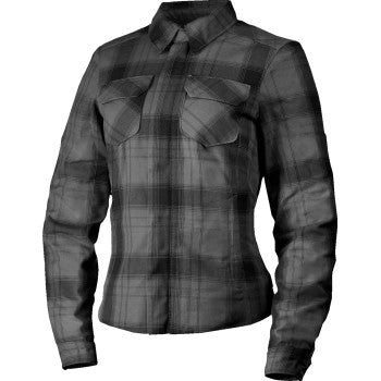 ICON Women's Fallblock Flannel™ Jacket - Black - Medium 2822-1900