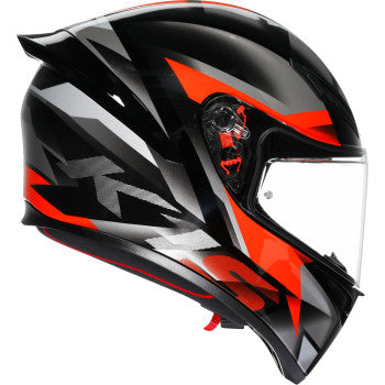 AGV K1 S Helmet - Fastlap - Black/Gray/Red - 2XL 2118394003-064-XXL