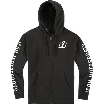 ICON Clasicon™ Zip Hoodie - Black - Medium 3050-7460
