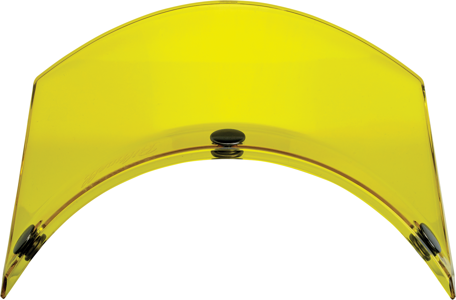 BILTWELL Moto 3-Snap Visor - Yellow 2002-103