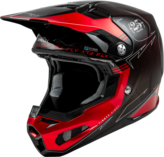 Fly Racing Formula S Carbon Legacy Helmet Red Carbon/Black 2x 73-44472X