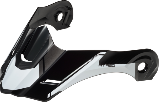 Exo-At950 Helmet Peak Visor Ellwood White