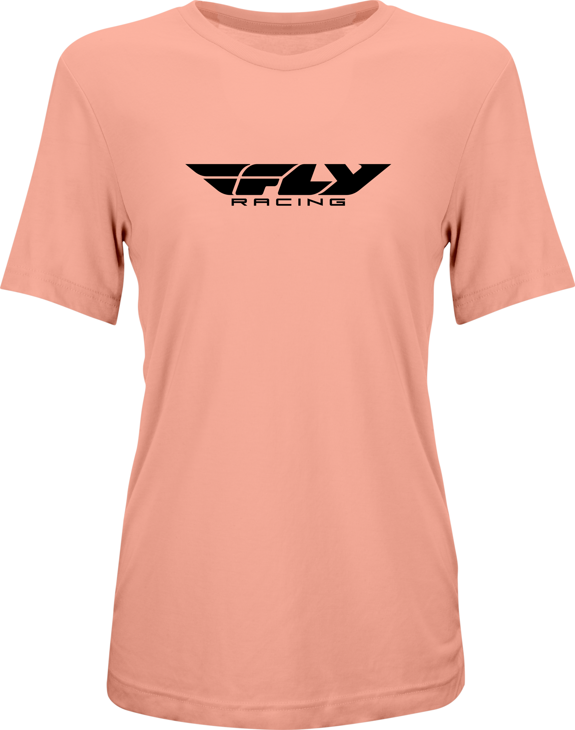 Fly Racing Women'S Fly Origin Corp Tee Peach 2x 356-01022X