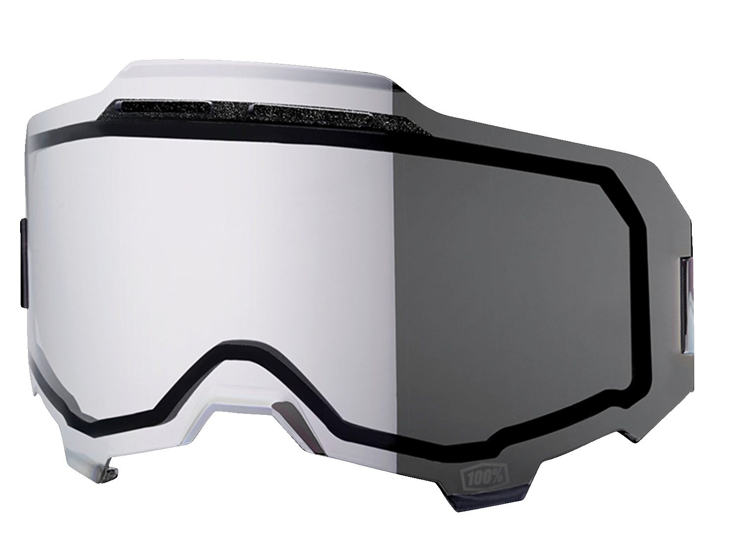 100% Armega Lens - Silver Mirror 59053-00004