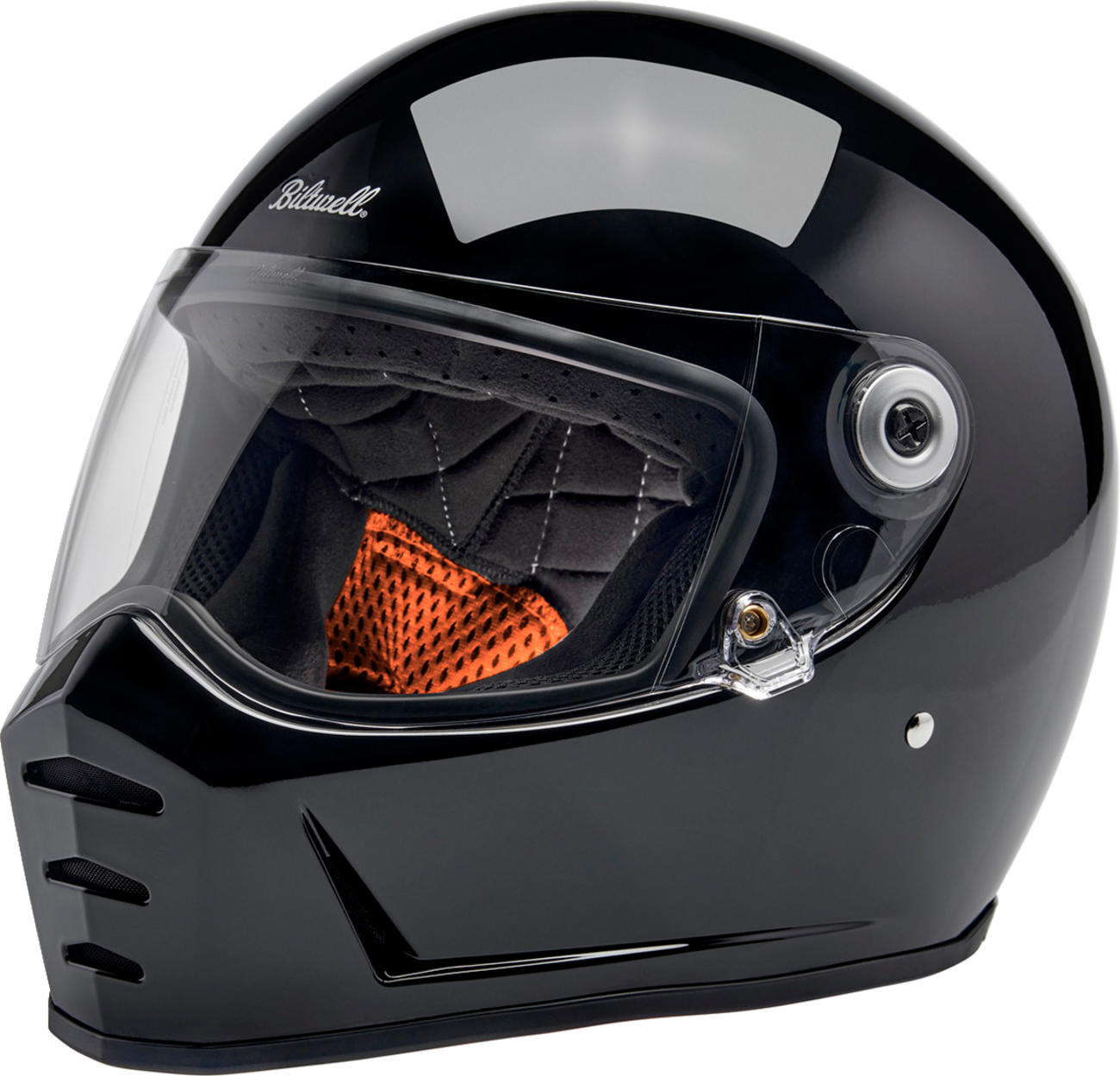 BILTWELL Lane Splitter Helmet - Gloss Black - XL 1004-101-505