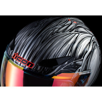 ICON Domain™ Helmet - Nouveau - Silver - XS 0101-18523