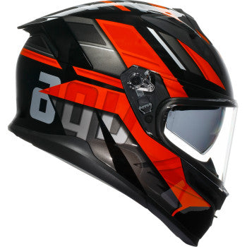AGV K7 Helmet - Taurax - Black/Red - 2XL 0101-17998