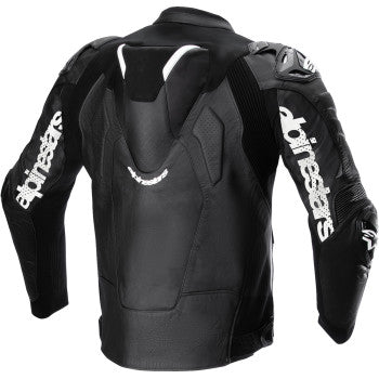 ALPINESTARS Atem v5 Leather Jacket - Black/White - US 48 / EU 58 3106524-12-58