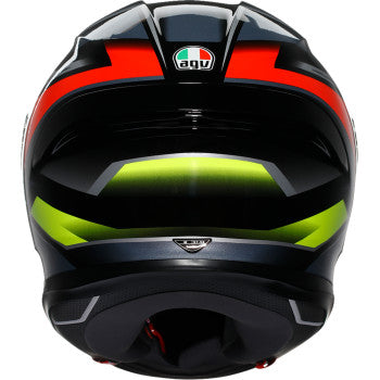 AGV K6 S Helmet - Erazer - Black/Red/Yellow Fluo - Large 2118395002-026-L