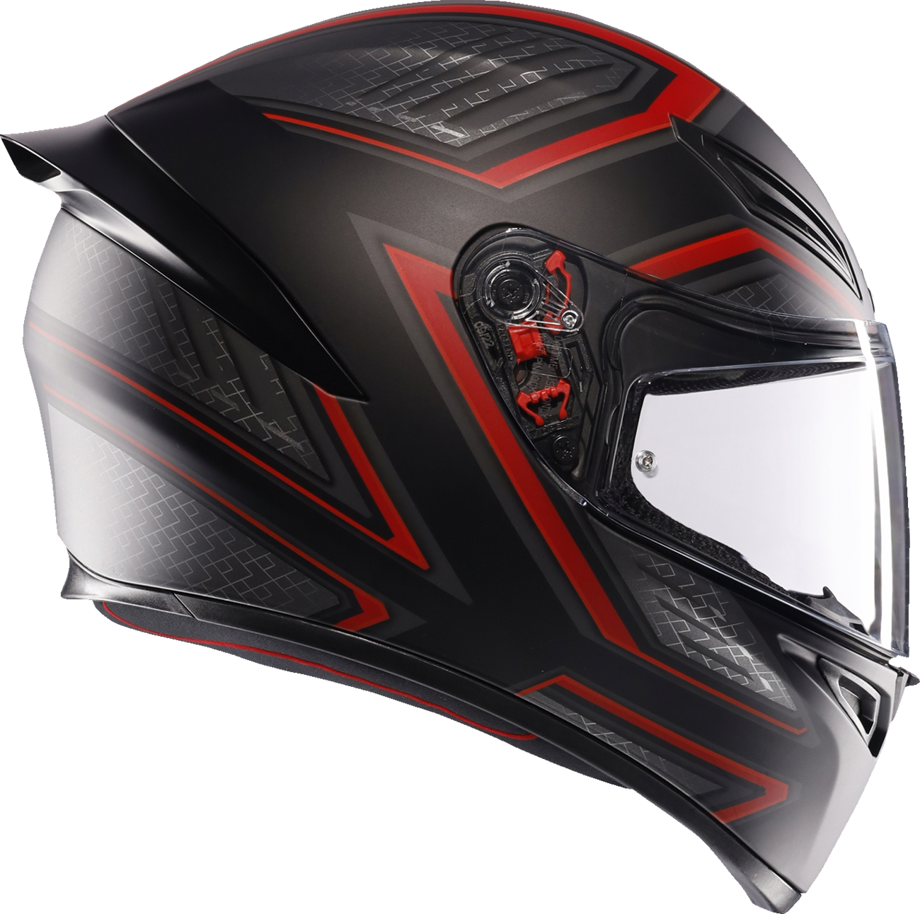 AGV K1 S Helmet - Sling - Matte Black/Red - Large 2118394003-038-L