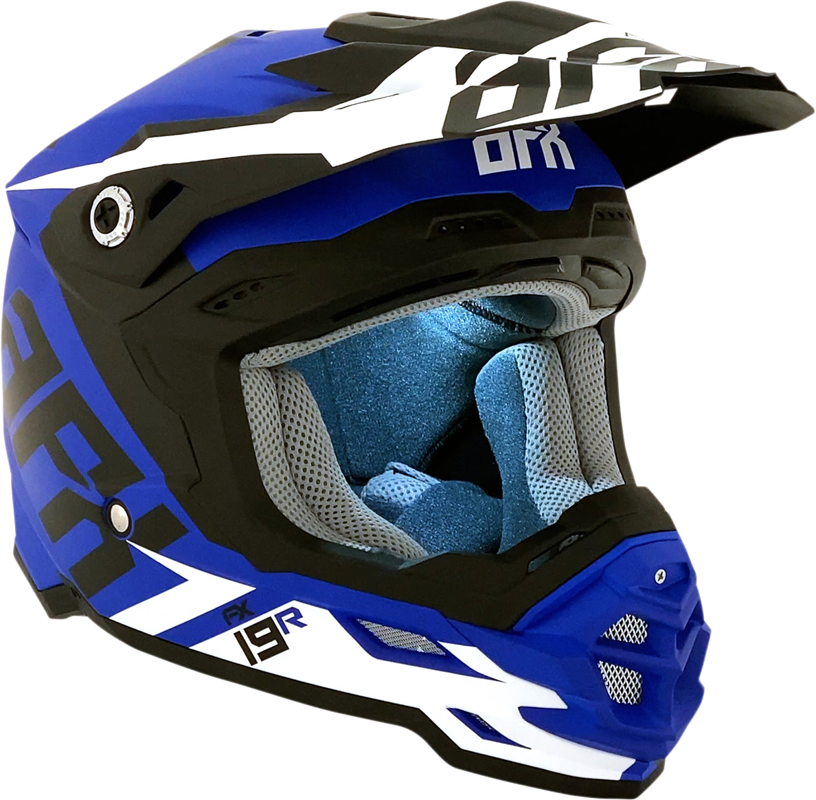 AFX FX-19R Helmet - Racing - Matte Blue - XL 0110-7071 – winxwheels