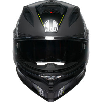 AGV K7 Helmet - Kyber - Matte Gray/Yellow Fluo - 2XL 0101-17988