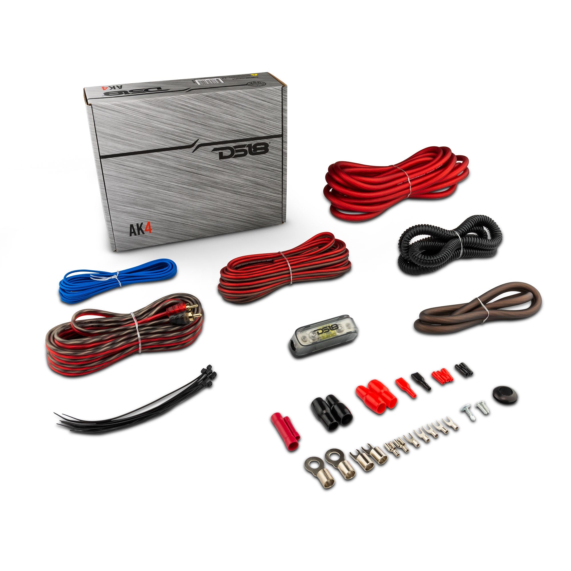 Full-Range 6.5” & 6x9” Coaxial Speaker Kit - With OEM Speaker Adapters, Amplifier & Wiring Kit
