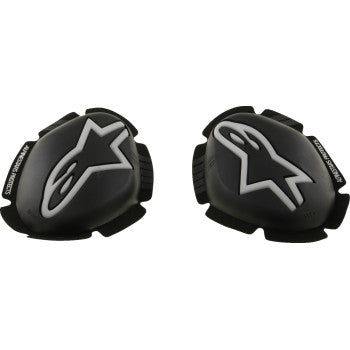 ALPINESTARS Knee Slider Gp Tech Blk/Wht 6400126-12