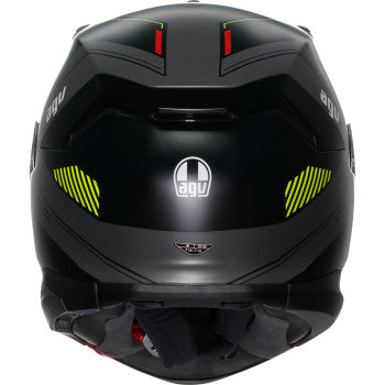 AGV K7 Helmet - Kyber - Matte Gray/Yellow Fluo - Small 0101-17984