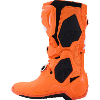 ALPINESTARS Tech 10 Supervented Boots - Fluorescent Orange/Black/White - US 8 / EU 42 2010520-4512-8
