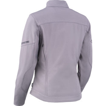 ICON Women's Merc3™ Jacket - Gray - Large 2822-1919