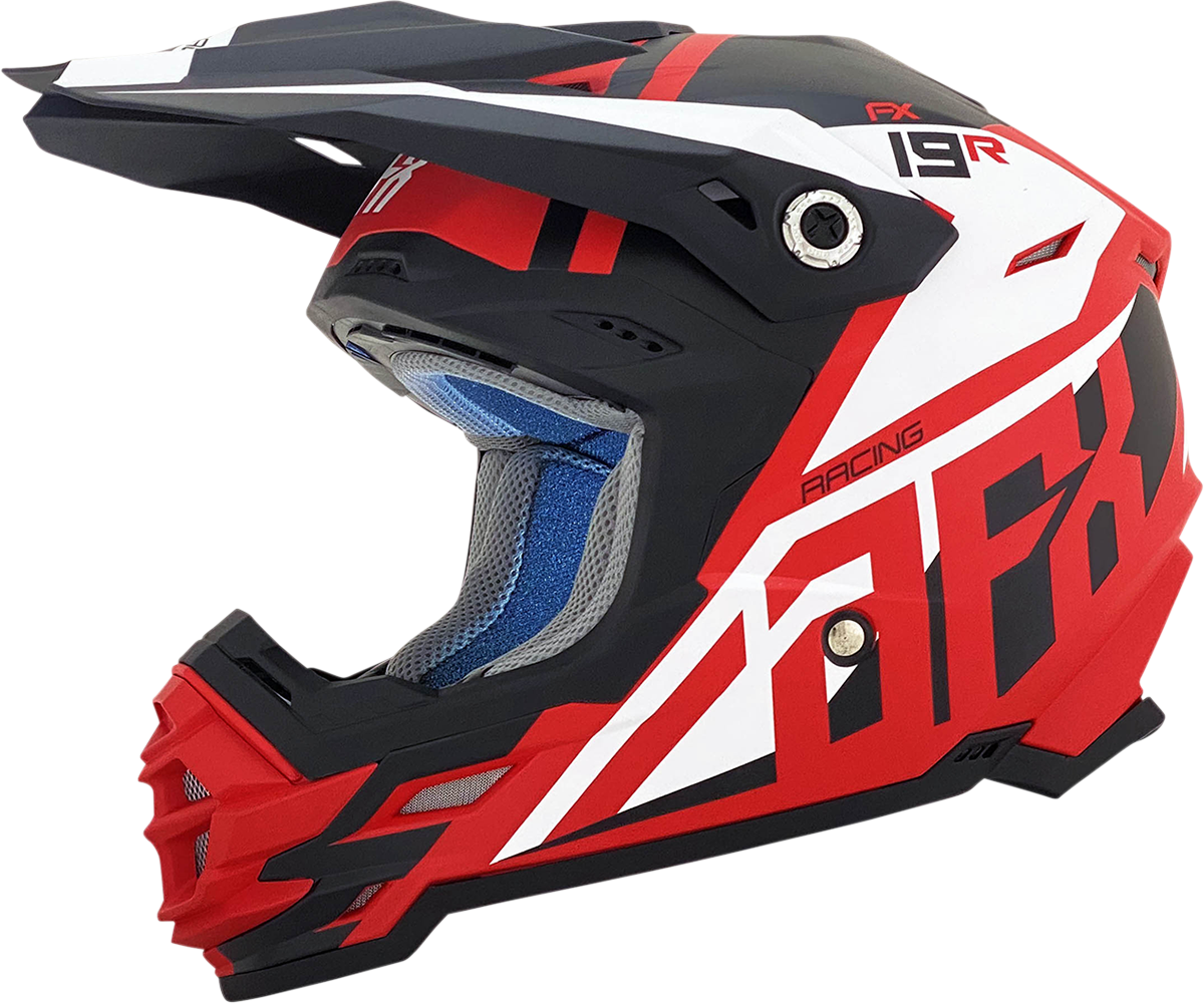 AFX FX-19R Helmet - Racing - Matte Red - Medium 0110-7064 – winxwheels
