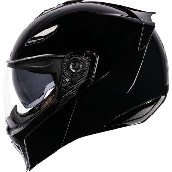 ICON Threshold™ Modular Helmet - Solid - Gloss Black - XL 0100-2815