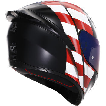 AGV  K1 S Helmet - US Flag - Red/White/Blue - XS 2118394003-068-XS