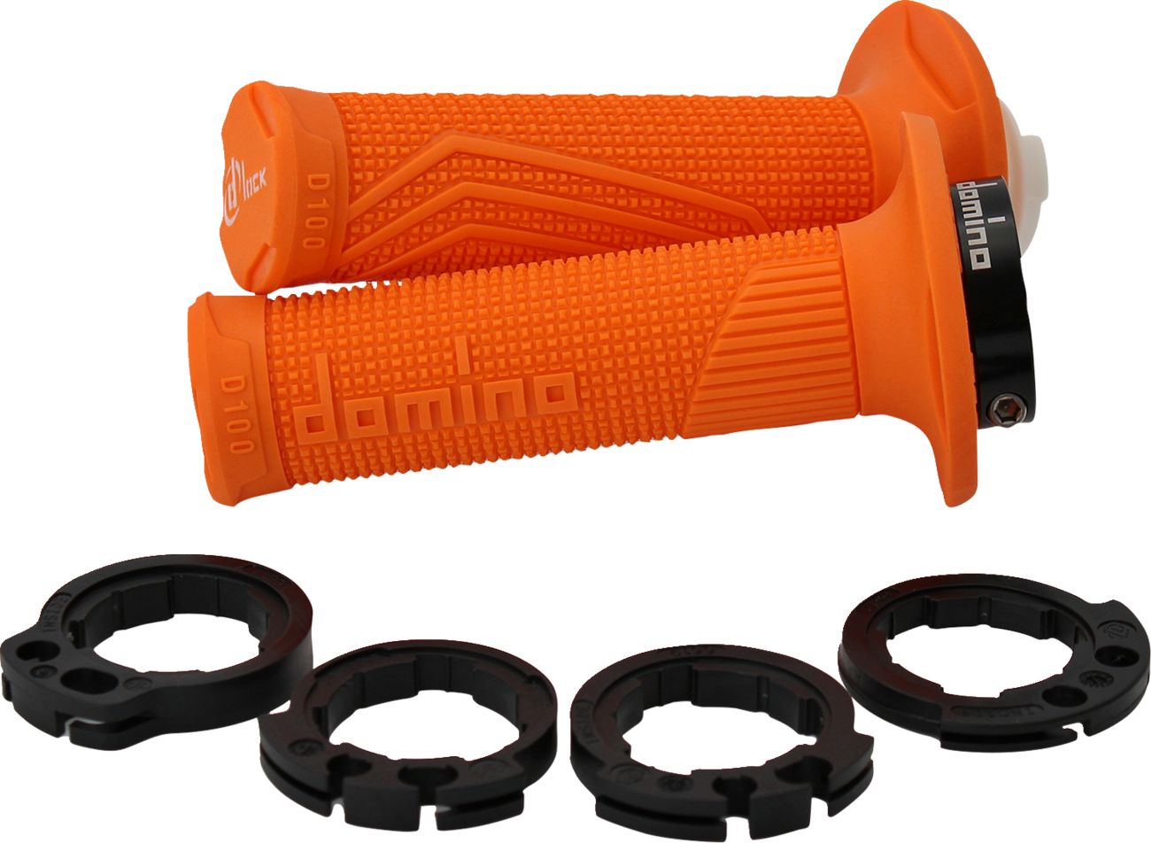 DOMINO Grips - D100 - D-Lock - Orange D10046C4500