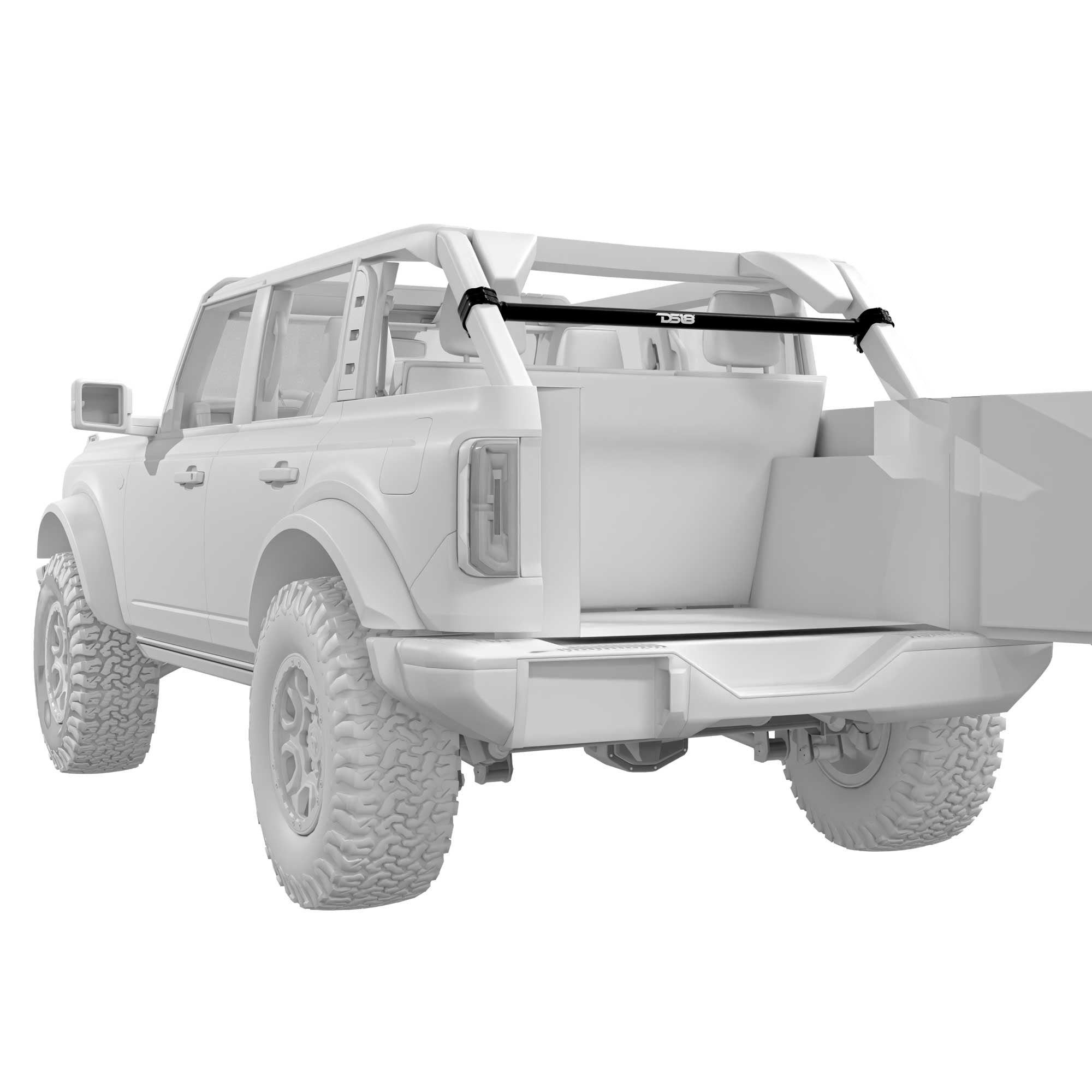 Ford Bronco 6th Gen Tower Mounting Tube