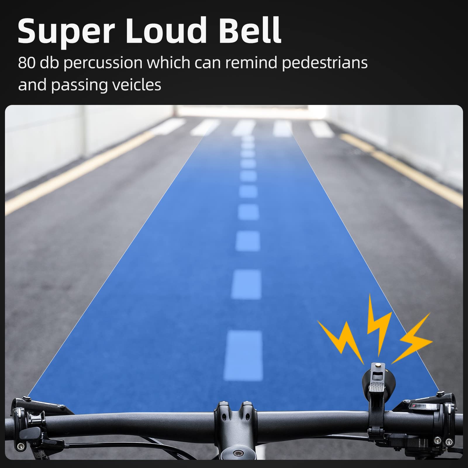 Classic Brass Bike Bell Loud Easy Install Fits Most Handlebars