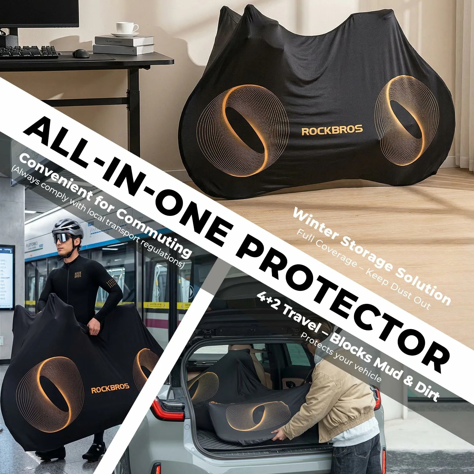 Bicycle Cover High-Elastic for 26-29" MTB 700C Road Bikes